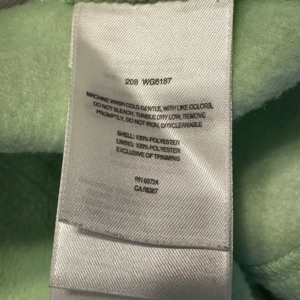 Columbia Mint Green Youth Fleece Jacket